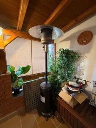 Estufa seta terraza butano exterior LEER BIEN!!