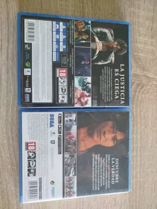 Pack Judgment PS4 y Lost Judgment PS5