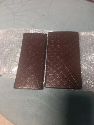 2 Fundas de gafas Gucci marrones