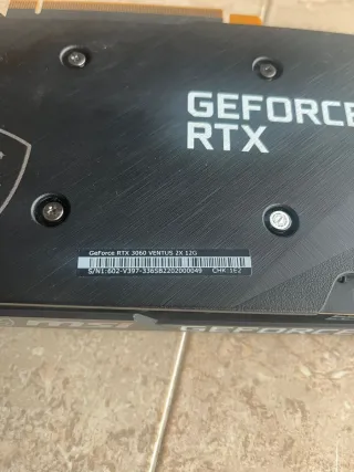 MSI GeForce RTX 3060 12GB - Defectuosa