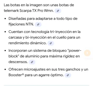 Botas de esquí verdes talla 41.5. nuevas.