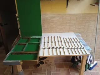 Cubiertos DAVID MARSHALL Bronce y Acero Inoxidable