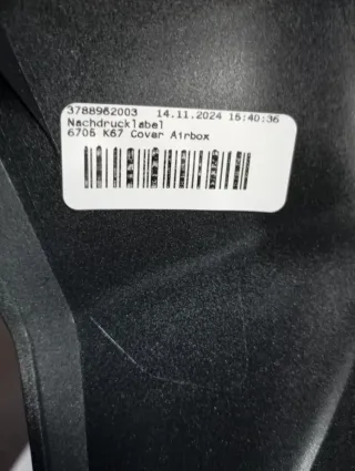 Cubre depósito BMW S1000RR GRis