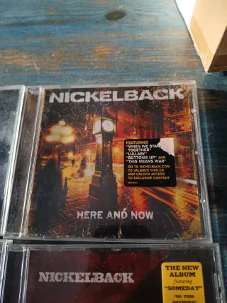 Lote 6 CDs Nickelback