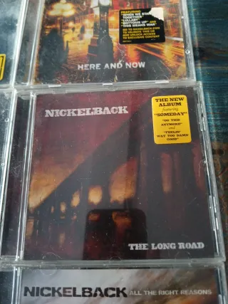 Lote 6 CDs Nickelback