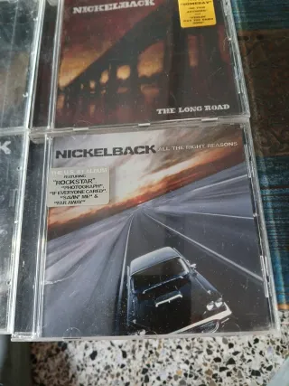 Lote 6 CDs Nickelback