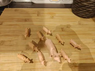 Lote 10 cochinos Playmobil