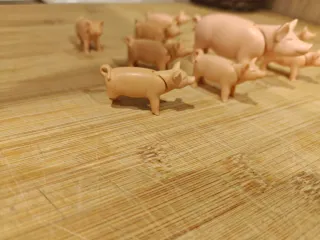 Lote 10 cochinos Playmobil