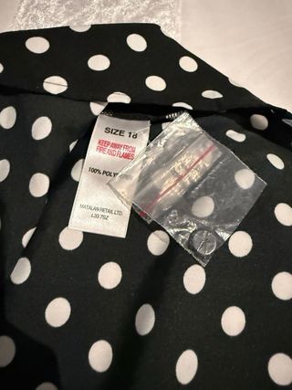 Blusa Papaya lunares nueva talla 46