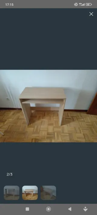 Escritorio juvenil madera