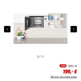 Microondas Balay Blanco