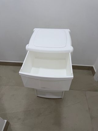 Mobiletto 4 cassetti bianco