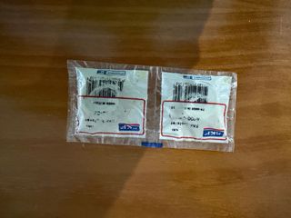 Dos rodamientos SKF 6000-2Z