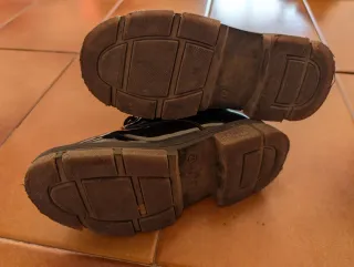 Botas niña charol  Talla 30/ 30.5