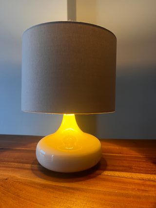 2 Lámparas de mesa cerámica - Impecables