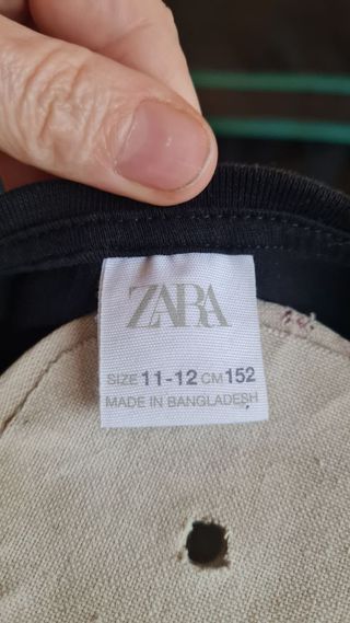 Lote 3 Camisetas: BERSHKA + ZARA Kids