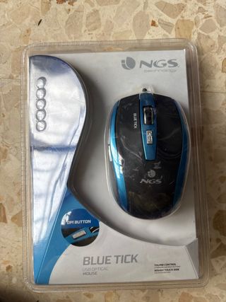 Ratón NGS Blue Tick USB Óptico
