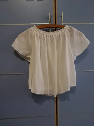 Blusa blanca Mayoral 12 años