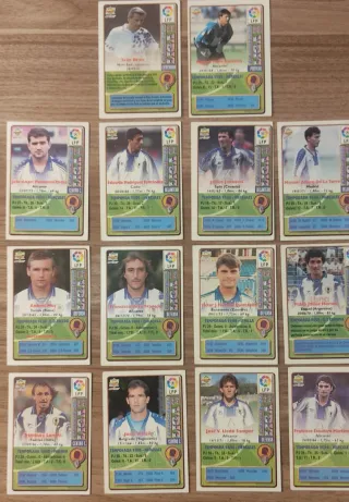 Lote cromos Hércules de Alicante 96-97