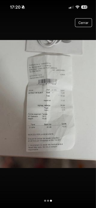 Extractor de leche eléctrico Aposan