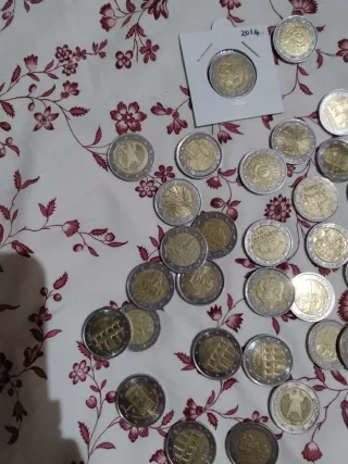 Monedas Conmemorativas y Extranjeras 2'5€/moneda