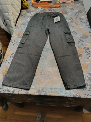 Pantalón vaquero ancho talla 12-13