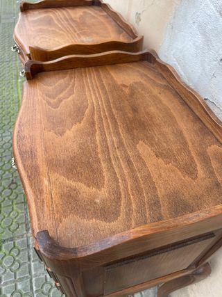 Pareja Mesitas Noche Estilo Luis XV