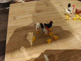 Lote Gallinas y Pollitos Playmobil