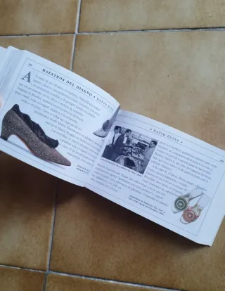 Libro sobre zapatos