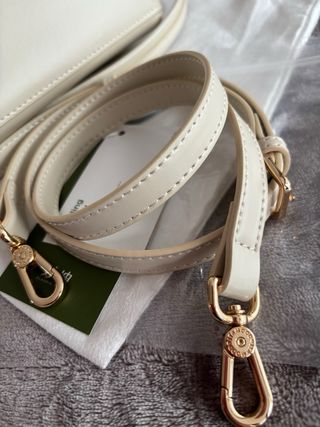 Bolso de hombro Itamood piel blanco