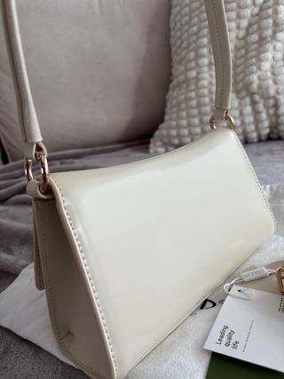 Bolso de hombro Itamood piel blanco