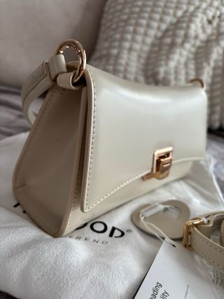 Bolso de hombro Itamood piel blanco