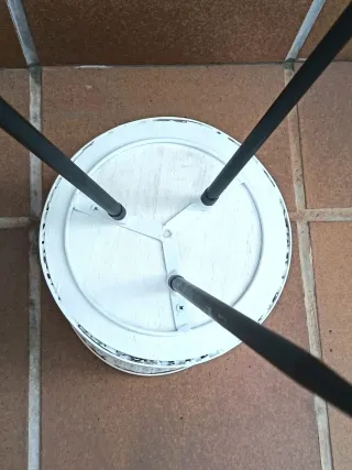 Macetero, cesta y maceta mimbre 3 piezas