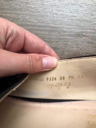 Mocasines HÖGL charol negro puntera cuadrada