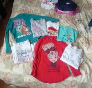 Lotto bambina 4-7 anni 13 pezzi