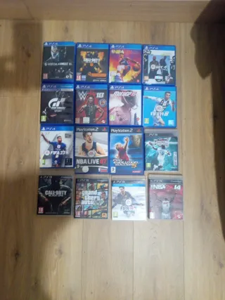 Lote Juegos PS4,PS3 y PS4 precio depende del juego