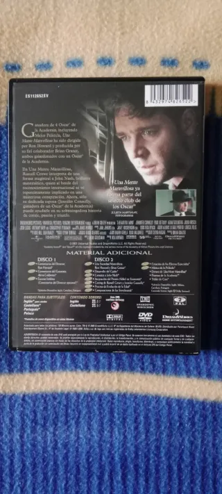 Una Mente Maravillosa DVD Edición 2 Discos