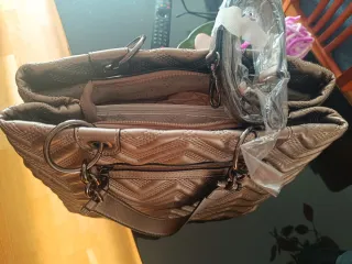 Bolso Devota & Lomba Dorado y Plateado