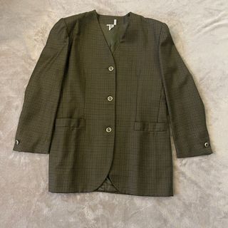 Blazer vintage a quadri