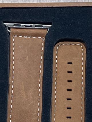 Correa Cuero Apple Watch 42mm Marrón