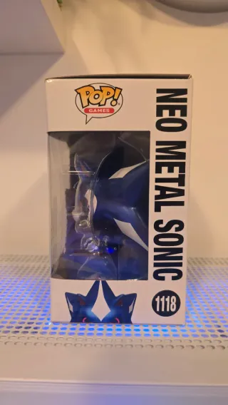 Funko Pop Neo Metal Sonic 1118 Sonic Games