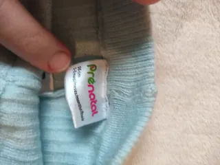 Pantalón bebé 1-3 meses azul turquesa