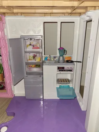 Casa Malibu e Cucina Pasticceria Barbie
