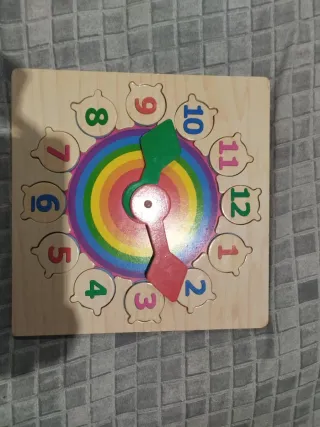 Juego de mesa educativo de madera