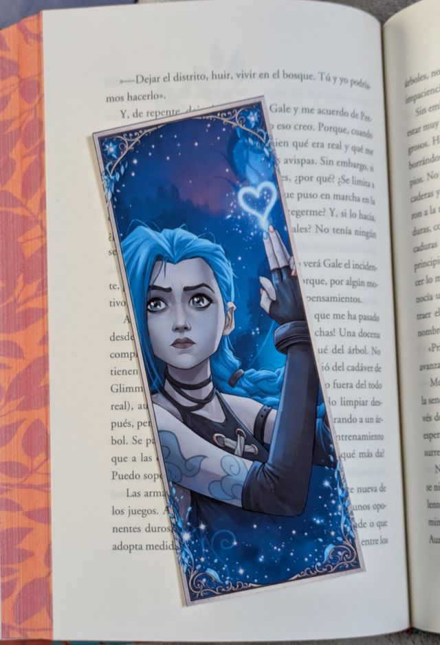 Marcapáginas Jinx Arcane