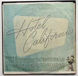 LP 1978 🇩🇪 EAGLES - HOTEL CALIFORNIA
