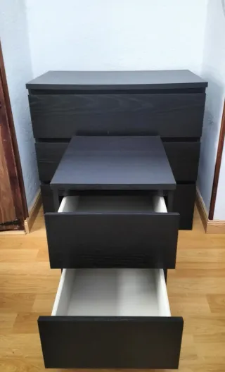 Cajoneras Negras Ikea