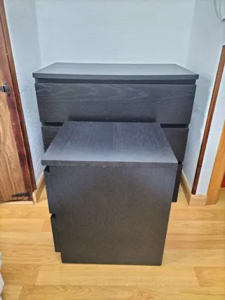 Cajoneras Negras Ikea