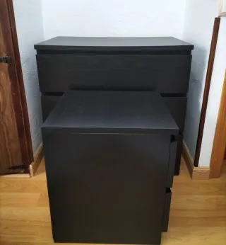 Cajoneras Negras Ikea