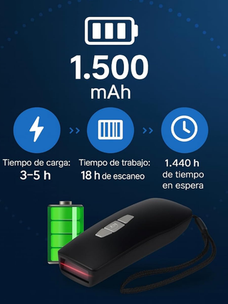 Lettore Codice a Barre LOXS 1D/2D Senza Fili